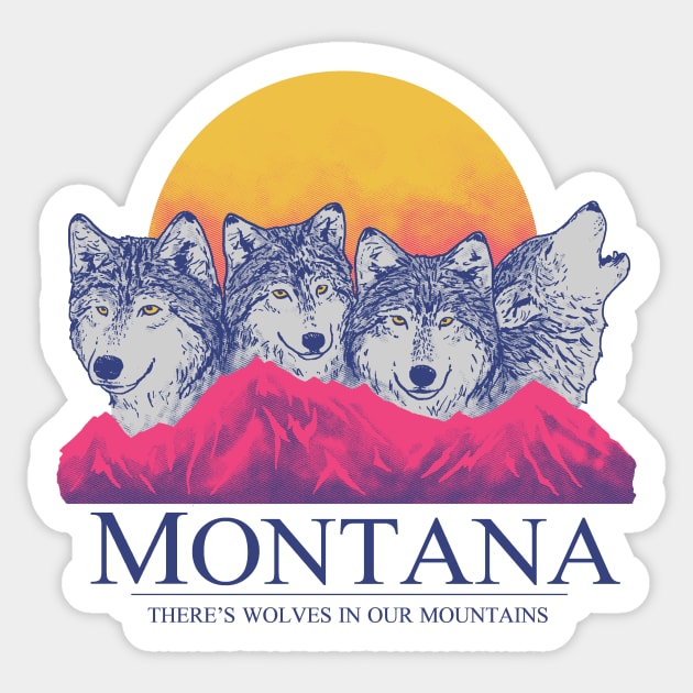 Montana Sticker by Hillary White Rabbit